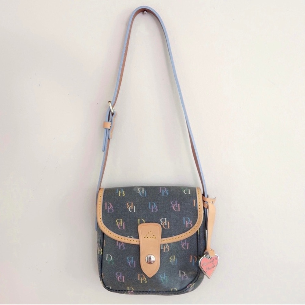 Dooney & Bourke rainbow shoulder bag mini